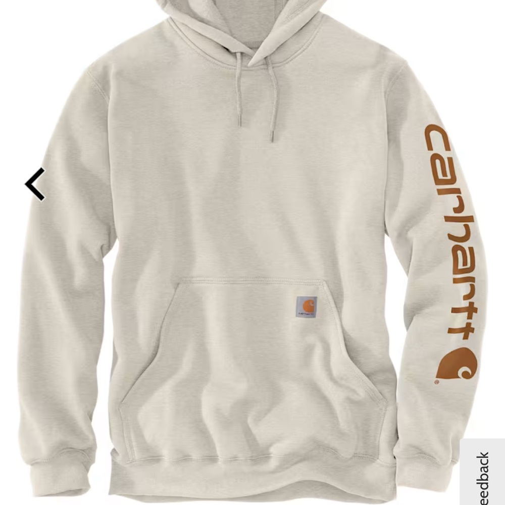 Carhartt Cream Hoodie